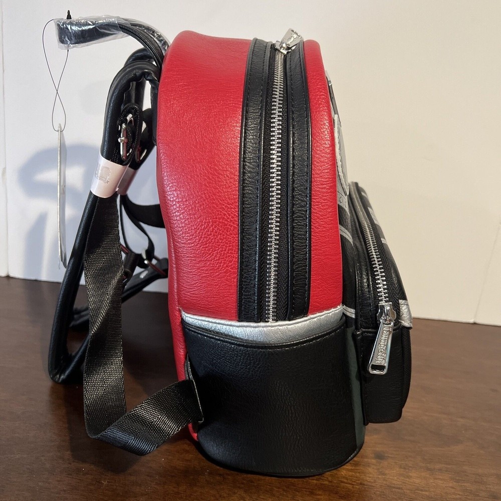 Disney Parks Marvel Loungefly Thor Love and Thunder Mini Backpack NWT Black/Red - Picture 6 of 6